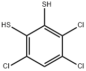 3,4,6-trichlorobenzene-1,2-dithiol Struktur