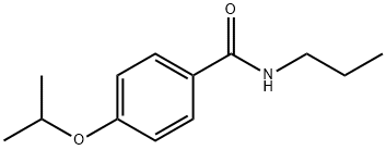 4-propan-2-yloxy-N-propylbenzamide Struktur