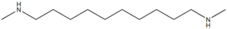 1,10-Decanediamine, N,N'-dimethyl- Struktur