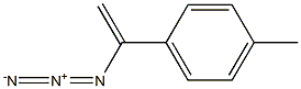 Benzene, 1-(1-azidoethenyl)-4-methyl- Struktur