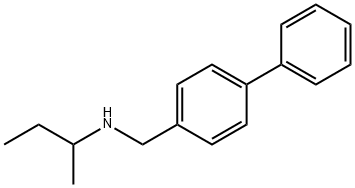 ({[1,1-biphenyl]-4-yl}methyl)(butan-2-yl)amine Struktur