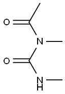 N-methyl-N-(methylcarbamoyl)acetamide Struktur