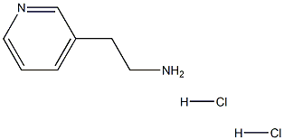 2-(Pyridin-3-yl)ethanamine dihydrochloride Struktur