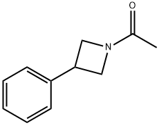 1-(3-Phenylazetidin-1-yl)ethanone Struktur