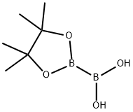 (4,4,5,5-tetramethyl-1,3,2-dioxaborolan-2-yl)boronic acid Struktur