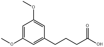 4-(3,5-DIMETHOXYPHENYL)BUTANOIC ACID Struktur