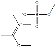 Methanaminium, N-(1-methoxyethylidene)-N-methyl-, methyl sulfate