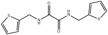 N1,N2-bis(thiophen-2-ylmethyl)oxalamide Struktur