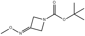 tert-butyl 3-(hydroxyimino)azetidine-1-carboxylate Struktur