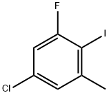 5-Chloro-3-fluoro-2-iodotoluene Struktur