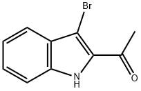 1-(3-Bromo-1H-indol-2-yl)-ethanone Struktur