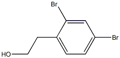 2-(2,4-dibromophenyl)ethanol Struktur