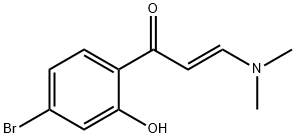 (E)-1-(4-BROMO-2-HYDROXYPHENYL)-3-(DIMETHYLAMINO)PROP-2-EN-1-ONE Struktur