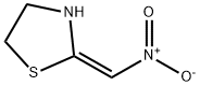 2-(NITROMETHYLENE)THIAZOLIDINE Struktur