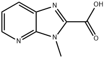 3-methylimidazo[4,5-b]pyridine-2-carboxylic acid Struktur