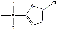 2-chloro-5-(methylsulfonyl)thiophene Struktur