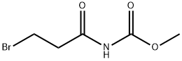 (3-Bromo-propionyl)-carbamic acid methyl ester Struktur