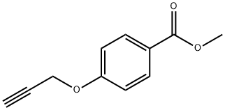 Benzoic acid, 4-(2-propynyloxy)-, methyl ester Struktur