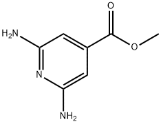 methyl 2,6-diaminoisonicotinate Struktur