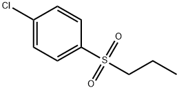 1-chloro-4-(propylsulfonyl)benzene Struktur