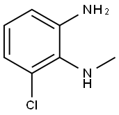 6-chloro-N1-methylbenzene-1,2-diamine Struktur