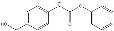 Phenyl N-[4-(hydroxymethyl)phenyl]carbamate Struktur