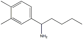 1-(3,4-DIMETHYLPHENYL)PENTYLAMINE Struktur