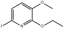 2-ethoxy-6-iodo-3-methoxypyridine Struktur