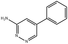 5-Phenyl-pyridazin-3-ylamine Struktur