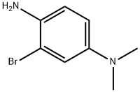 3-bromo-N1,N1-dimethylbenzene-1,4-diamine Struktur