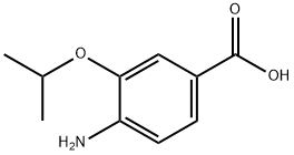 4-amino-3-isopropoxybenzoic acid Struktur