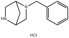 2-benzyl-2,5-diazabicyclo[2.2.1]heptane Struktur