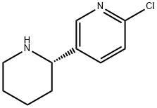 5-((2S)(2-PIPERIDYL))-2-CHLOROPYRIDINE Struktur