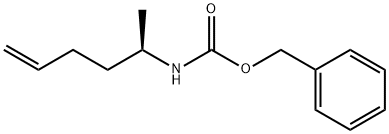 (R)-(1-Methyl-pent-4-enyl)-carbamic acid benzyl ester Struktur