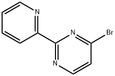 4-Bromo-2-(pyridin-2-yl)pyrimidine Struktur