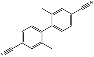 2,2'-dimethylbiphenyl-4,4'-dicarbonitrile Struktur