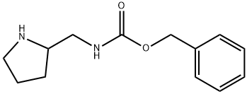 2-(Cbz-Aminomethyl)pyrrolidine Struktur