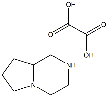 octahydropyrrolo[1,2-a]piperazine oxalate Struktur