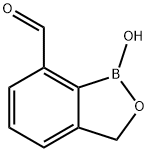 1-hydroxy-1,3-dihydrobenzo[c][1,2]oxaborole-7-carbaldehyde Struktur