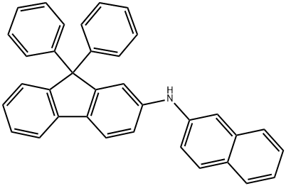 N-(Naphthalen-3-yl)-9,9-diphenyl-9H-fluoren-2-amine Struktur