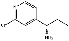 (S)-1-(2-氯吡啶-4-基)丙烷-1-胺, 1213035-71-2, 結(jié)構(gòu)式