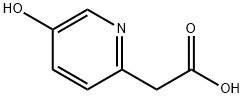 2-(5-hydroxypyridin-2-yl)acetic acid Struktur