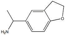 1-(2,3-dihydrobenzofuran-5-yl)ethanamine Struktur