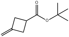 tert-butyl 3-methylenecyclobutanecarboxylate Struktur