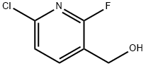 (6-Chloro-2-fluoropyridin-3-yl)methanol Struktur