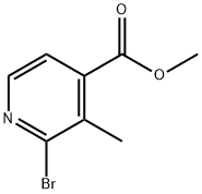 Methyl 2-bromo-3-methylisonicotinate Struktur