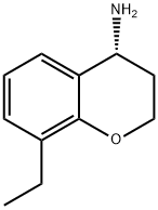 (4R)-8-ETHYL-3,4-DIHYDRO-2H-1-BENZOPYRAN-4-AMINE Struktur