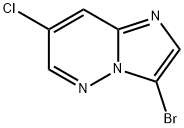 3-bromo-7-chloroimidazo[1,2-b]pyridazine Struktur