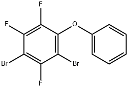 1,3-Dibromo-2,4,5-trifluoro-6-phenoxybenzene Struktur