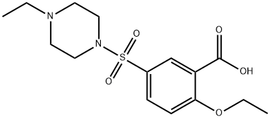 2-ethoxy-5-(4-ethylpiperazin-1-yl)sulfonylbenzoic acid